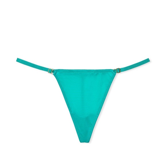 Victoria's Secret Push-Up Demi Bra
Tied-with-a-Bow Adjustable V-String Panty - Picture 3 of 13